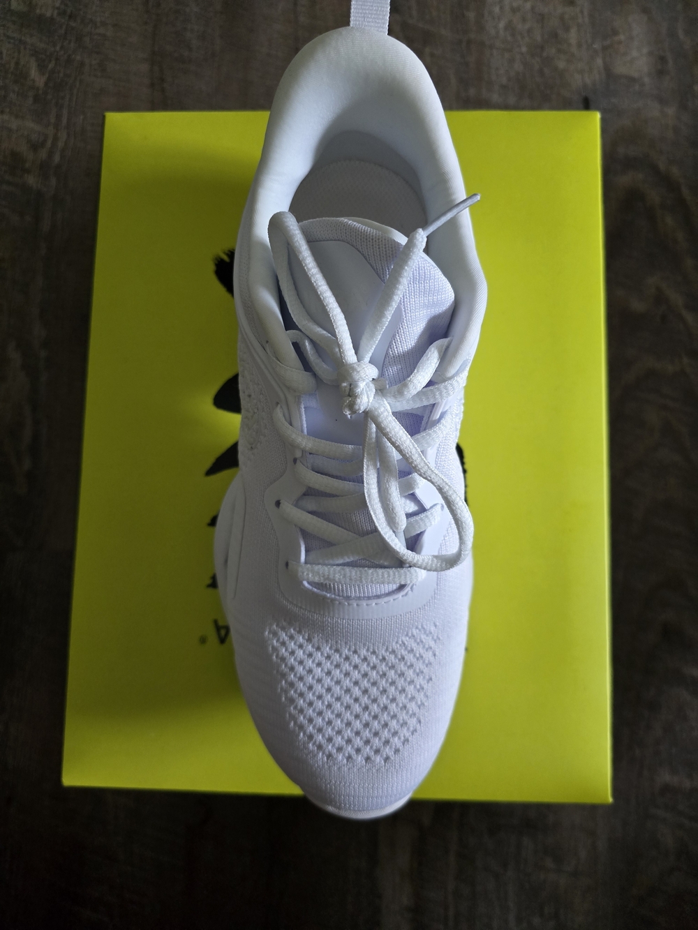 Zumba Stomp Remix II-Fitness All-White Women's Athletic Sneakers - Picture 4 of 5
